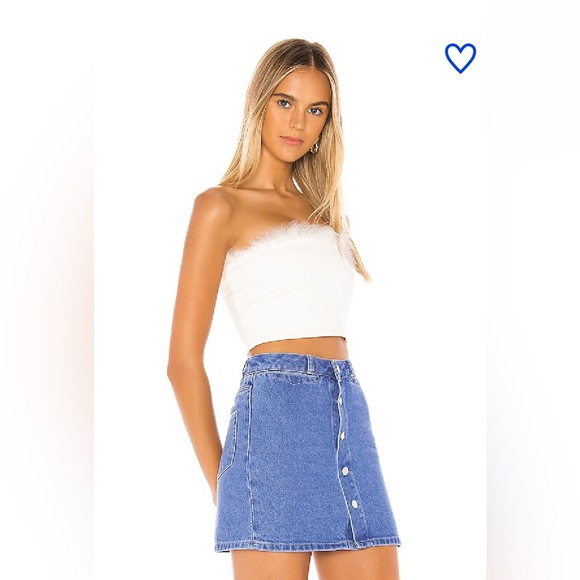 NWT Superdown “Olivia” Strapless Top - XL - Picture 2 of 8